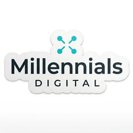 Logo de Millenials Digital Logotipo Original